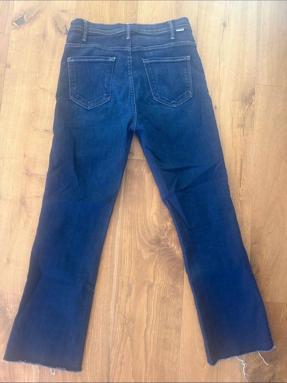MOTHER Dark Blue Flare Jeans